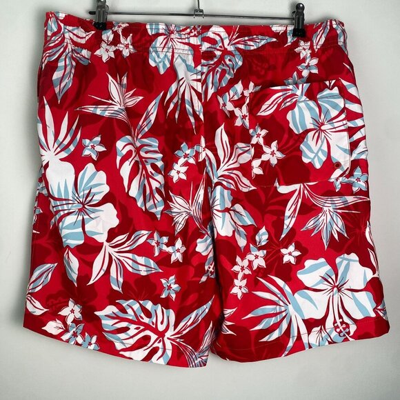 Speedo Mens Swim Floral Hawaiian Shorts Trunks NWOT Size XXL UPF 50 - Picture 4 of 7